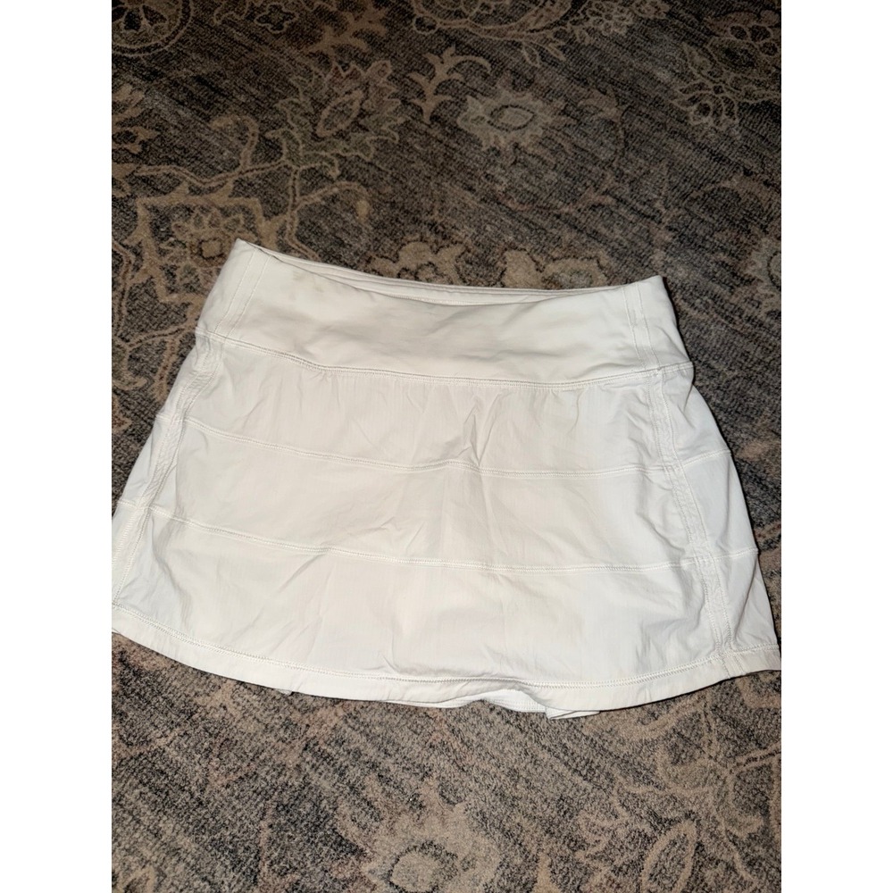 Lululemon Pace Rival Skirt White